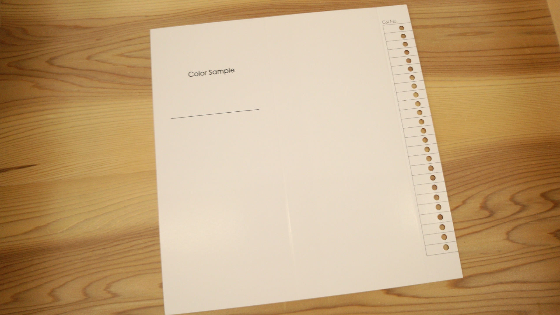 糸見本　サンプル　帳